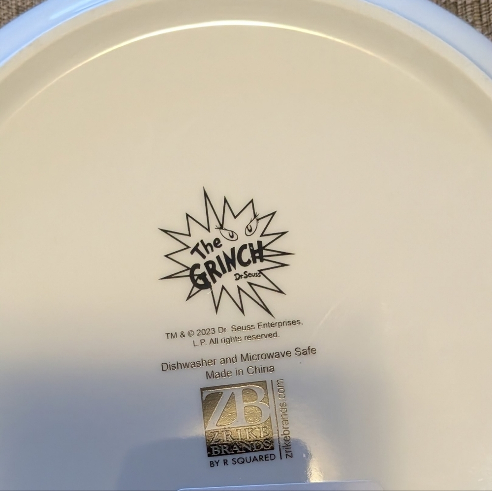 NEW Dr.Suess The GRINCH Holiday Storage Container - Picture 4 of 5